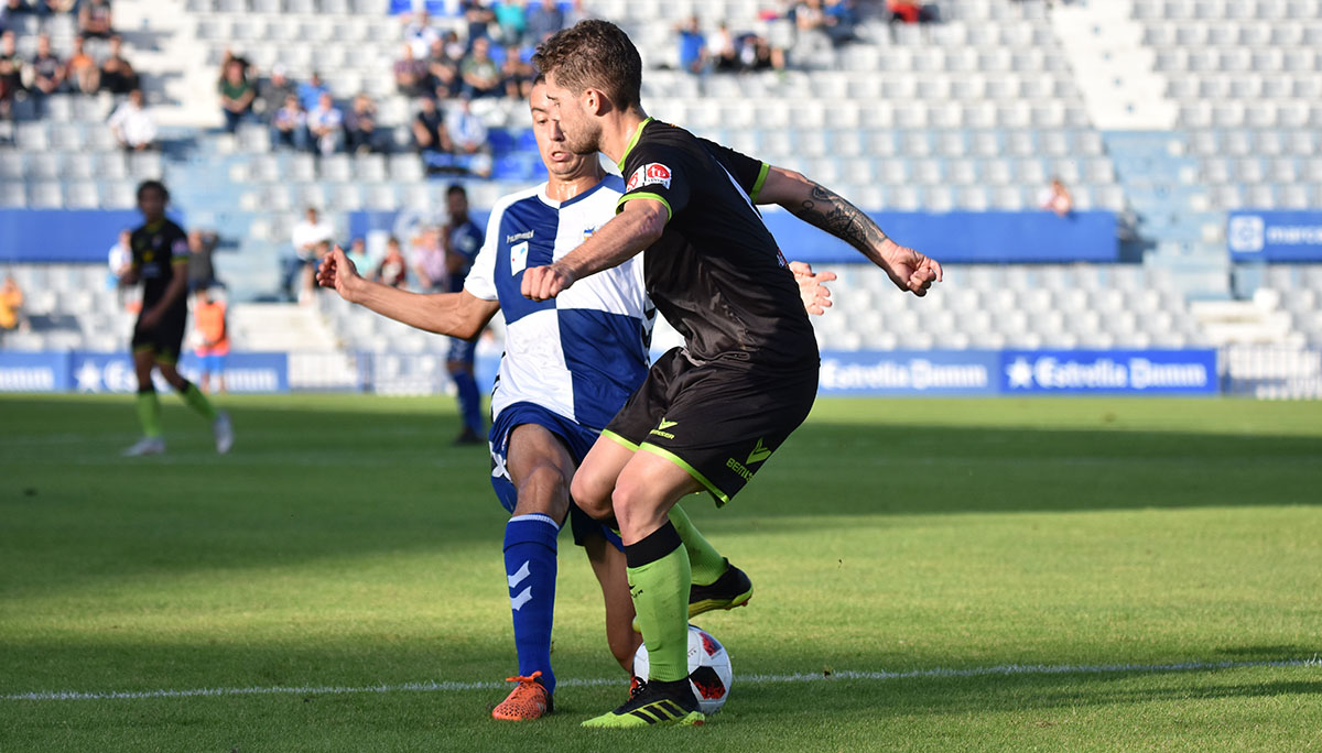 Leira prova de marxar de Pedro Capó al Sabadell-Teruel de la primera volta de l'any passat | Críspulo Díaz