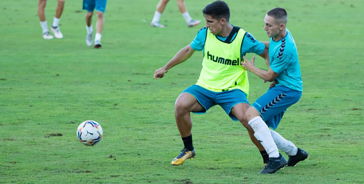 Víctor García durant un entrenament a Sant Oleguer | Roger Benet