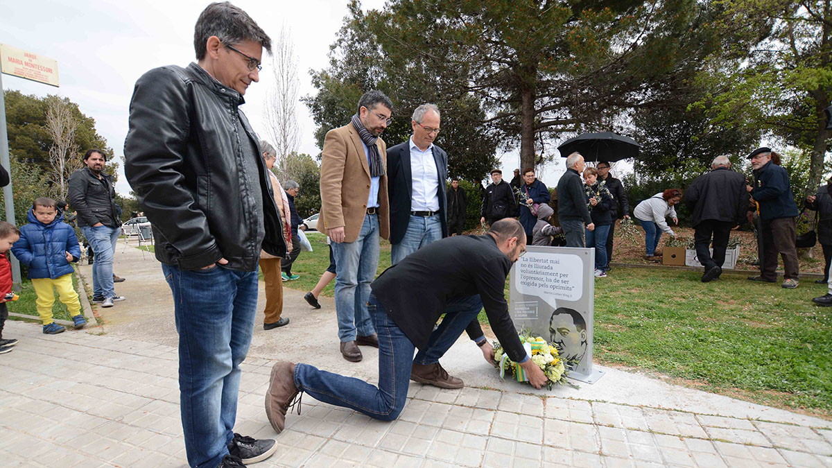 Placa commemorativa a Martin Luther King | Roger Benet