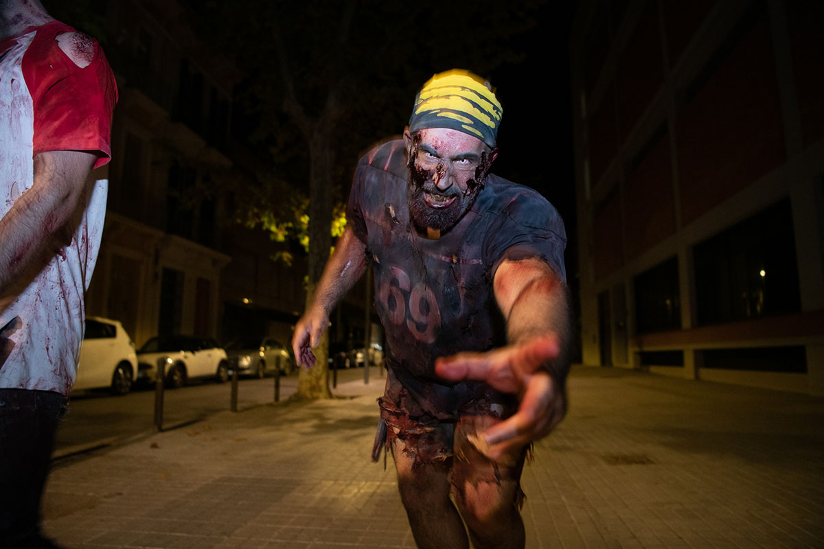 El joc de rol va envaïr el centre de Sabadell durant la matinada |Roger Benet
