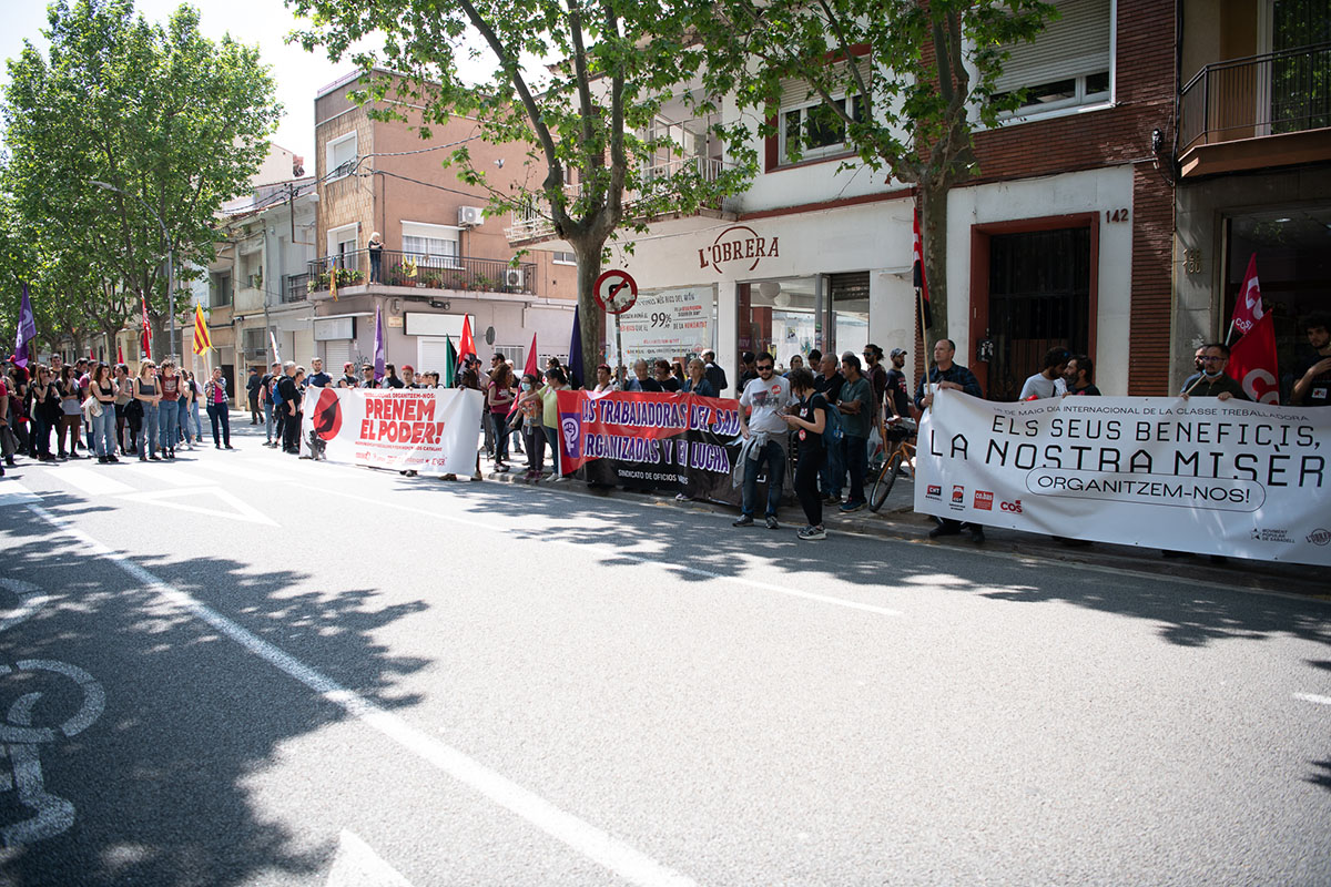 La manifestació ha acabat a L'Obrera | Roger Benet