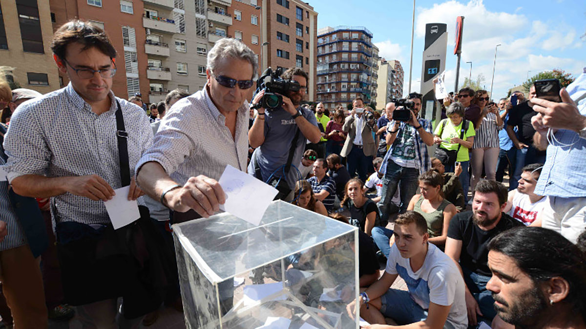 Urnes per votar