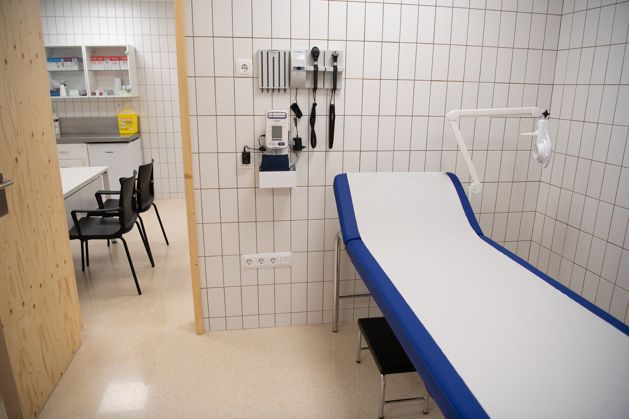 Sala d'atenció del nou CAP de Can Llong | Roger Benet
