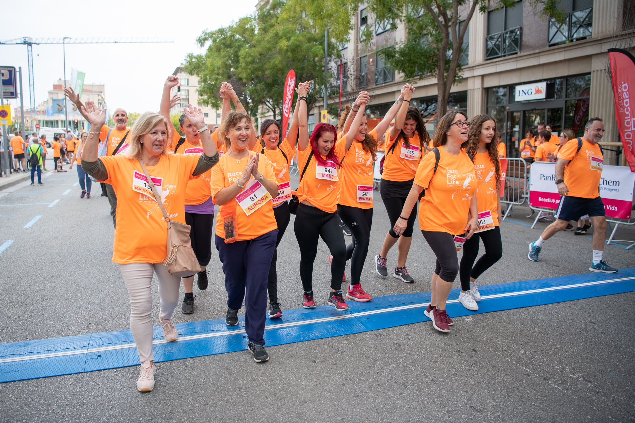 Amics, amigues i famílies han participat a la cursa | Roger Benet