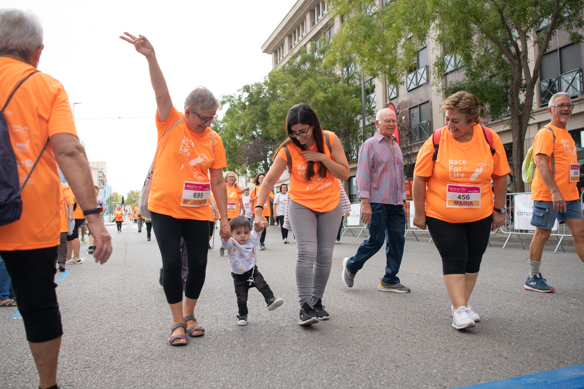 Petits i grans han participat a la "Race for Life" | Roger Benet