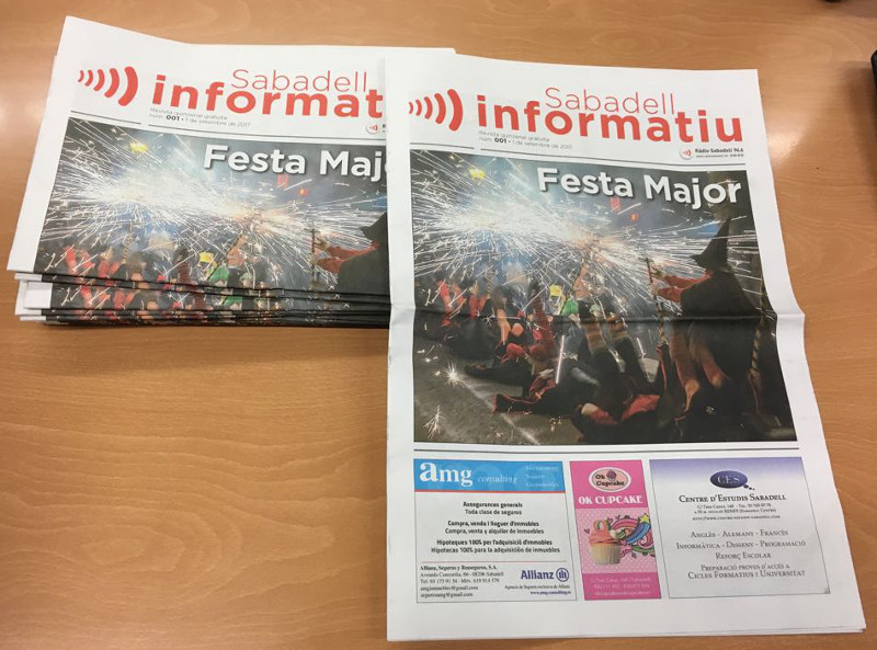 El primer número del Sabadell Informatiu