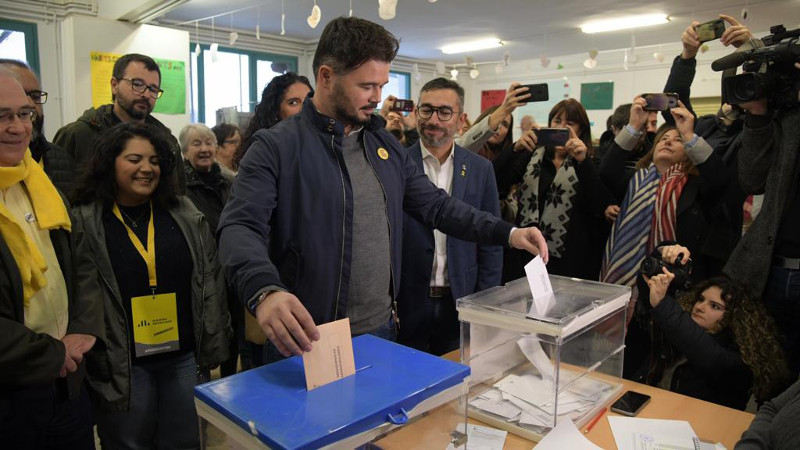 Rufián votant