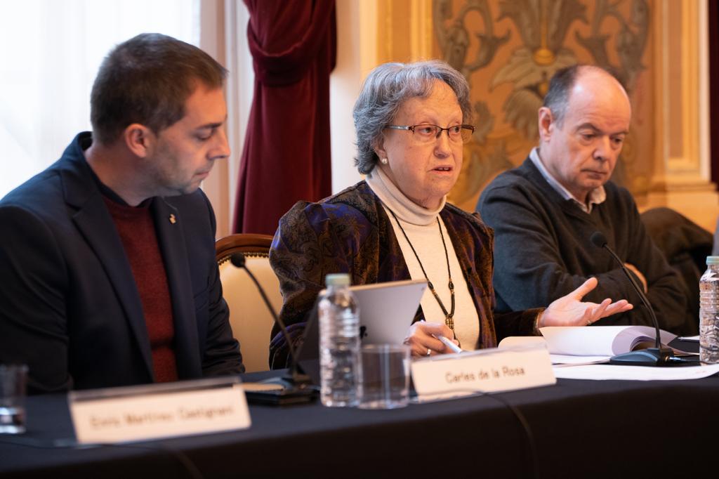 D'esquerra a dreta, Alba Castells, Enric Martínez-Castignani, Carles de la Rosa, Joana Soler, Joan Manau i Jordi Roca | Roger Benet