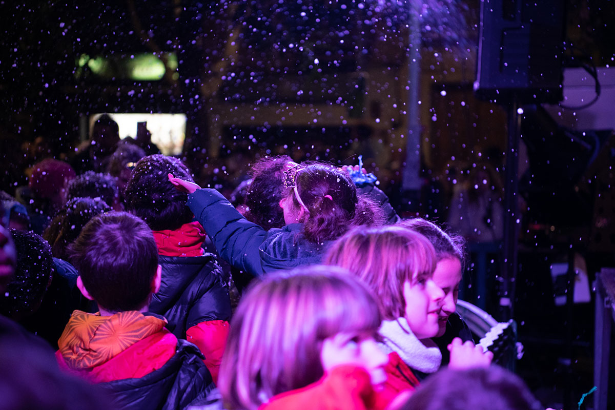 La neu també ha tingut lloc en aquest espectacle | Roger Benet