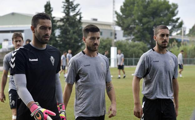 Mackay (esquerra) i Pena (dreta) en un entrenament a Múrcia | Guillermo Carrión (AGM)