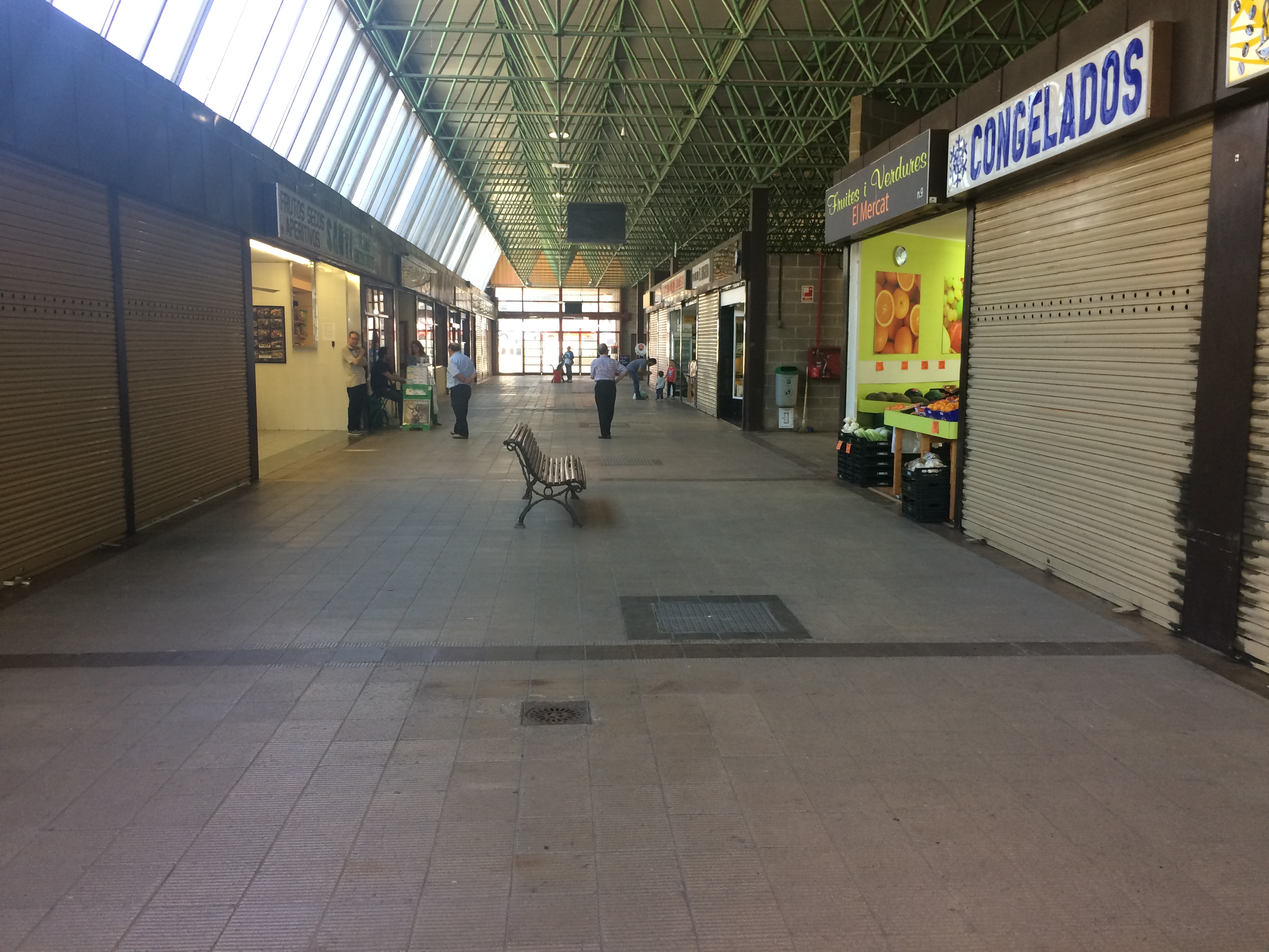 El Mercat de Campoamor aquest matí 