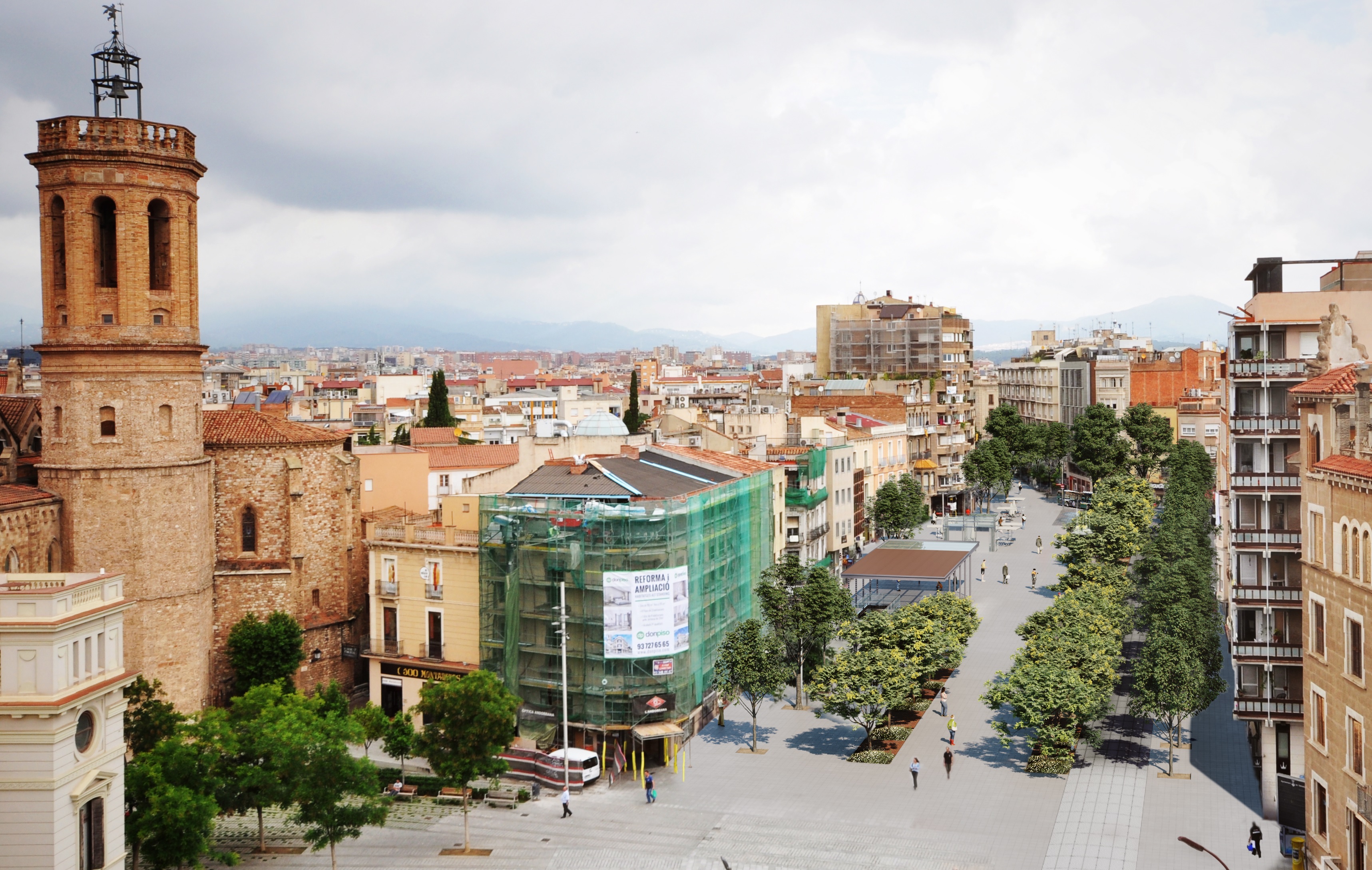 ​​​​​​​​​​Infografia de l'umbracle del Passeig | Cedida