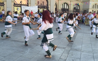 Els Bastoners de Sabadell en una actuació | Arxiu