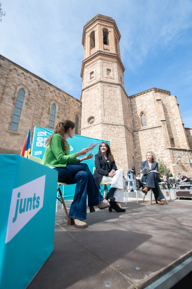 Acte 'Amb ulls de dona', de Junts | Roger Benet