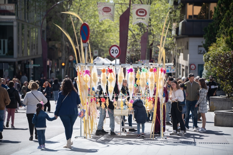 Una parada de palmes | Roger Benet