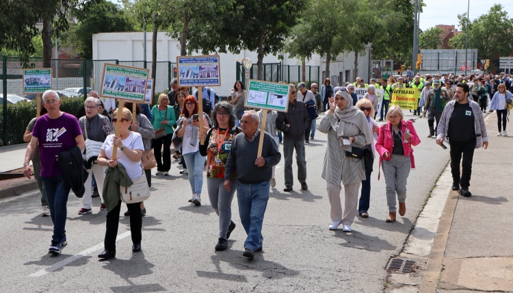 Manifestació per una sanitat pública a Sabadell| Júlia Ramon