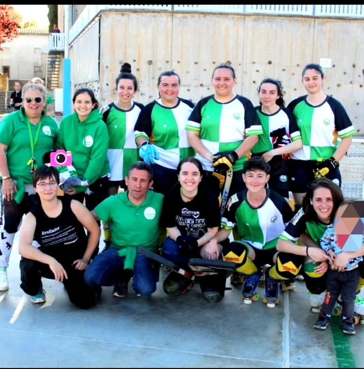 Plantilla de l'equip femení del CEHS | Cedida