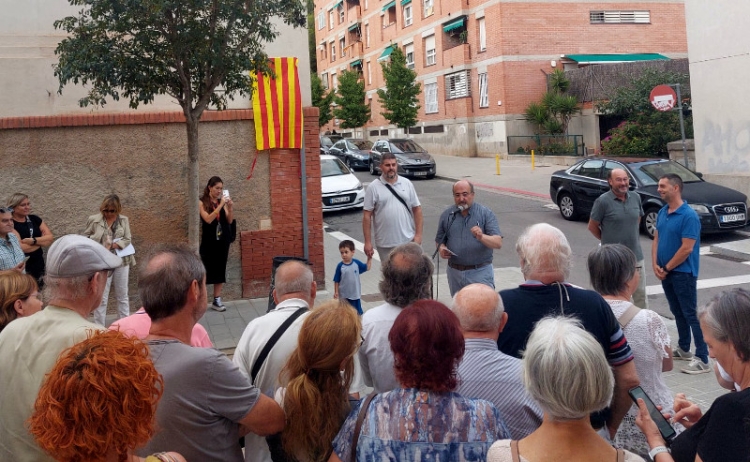 Instant de l'acte d'inauguració/ Núria Vidal