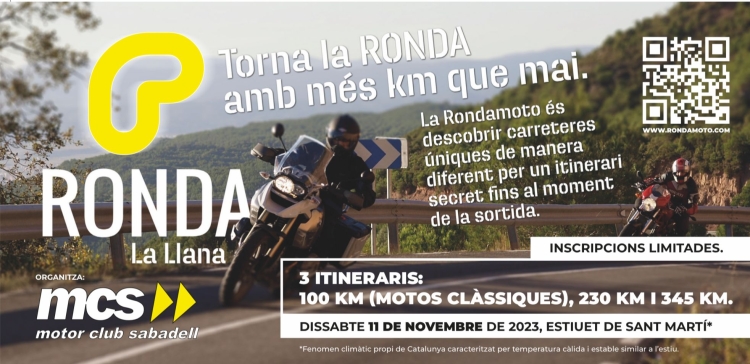 Cartell de la Ronda La Llana | MCS