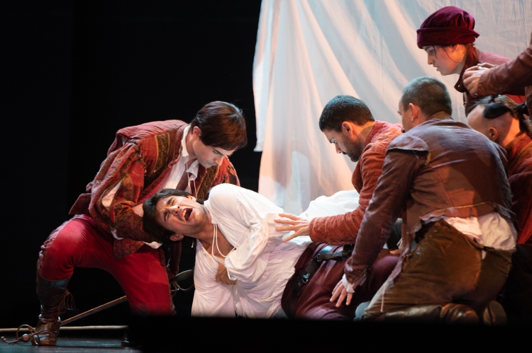 Moment de la mort de Romeu/ Roger Benet