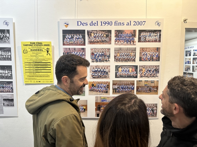 Exposició Creu Alta Sabadell Handbol