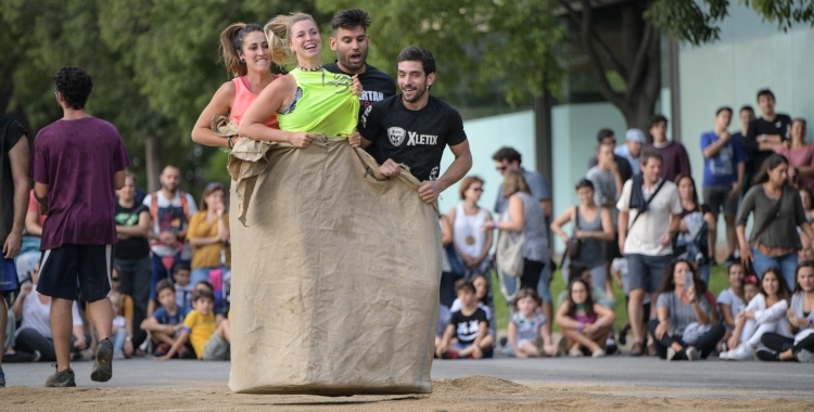 Una prova d'edicions anteriors del Saballut de ferro 