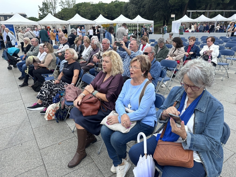 Participants de la festa organitzada per la FECUS