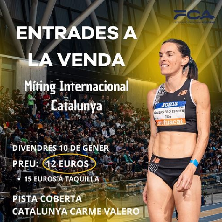 Cartell Míting Internacional de Catalunya