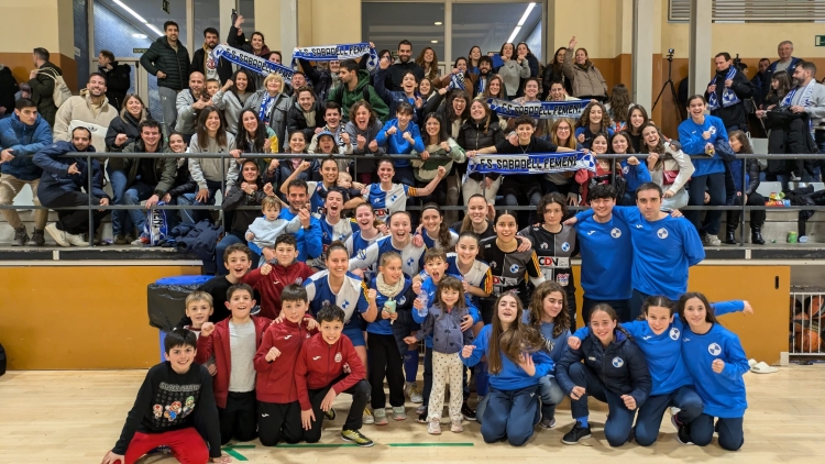 Futbol Sala Sabadell Femení victòria