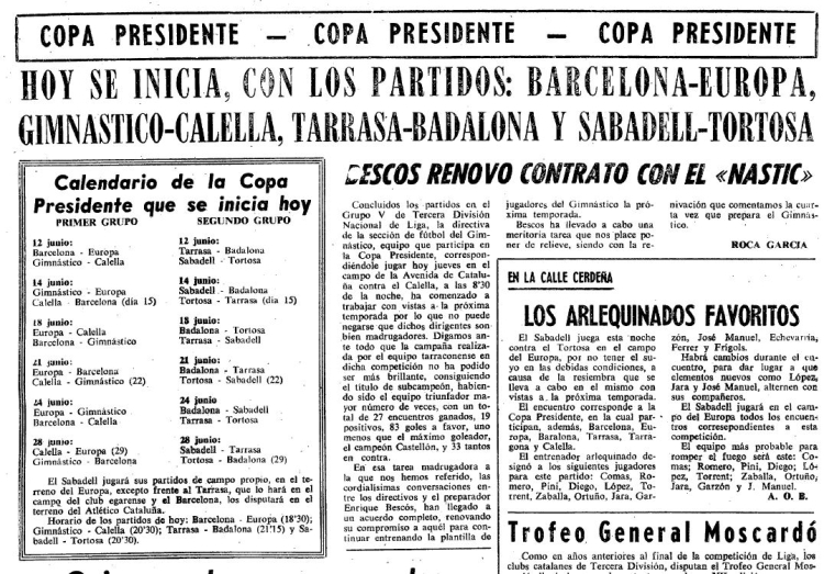 Retall de Mundo Deportivo de la prèvia de la competició