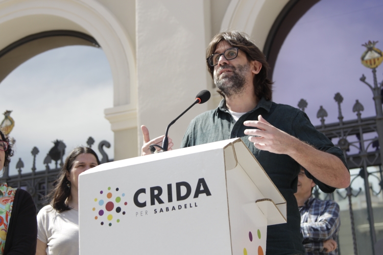 Guillem Fuster a la Roda de premsa