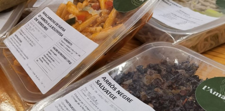 Dos dels plats de L'Amanidor