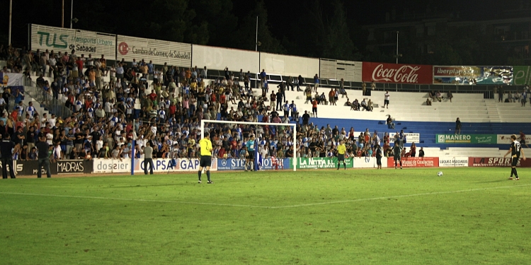 Penals del Sabadell-UD Marbella de la Copa de 2009 | Adrián Arroyo