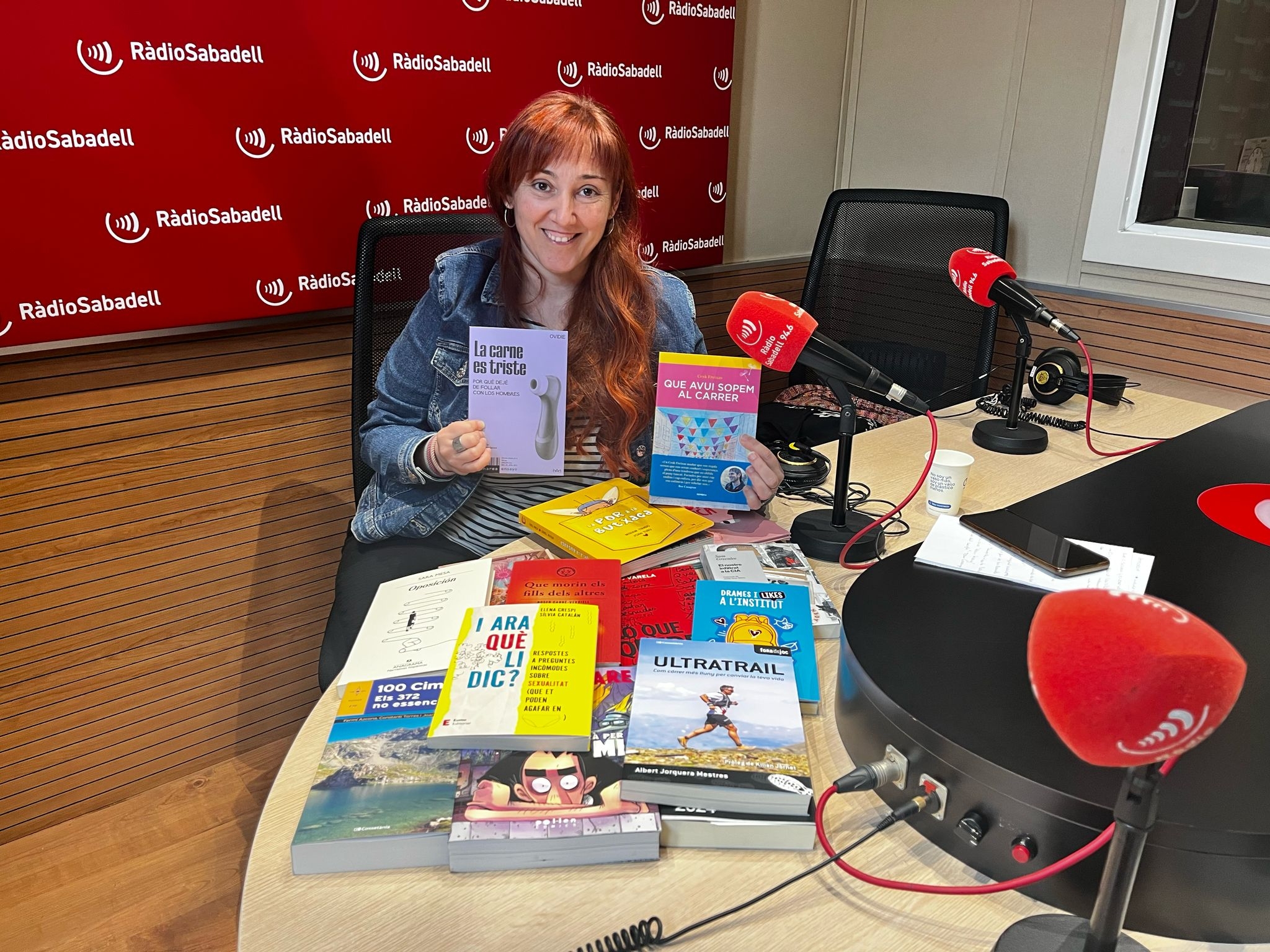 Sandra Alcaide a RàdioSabadell